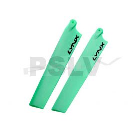 LX61152  Lynx Heli MCPX BL Plastic Main Blade 115mm Green Neon  